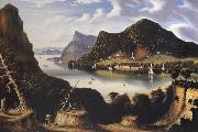 Thomas Chambers View of Cold Spring and Mount Taurus about 1850 china oil painting reproduction